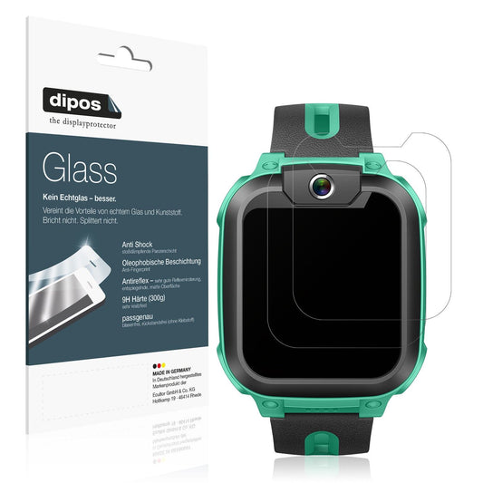 2x 9H Schutzfolie matt für Imoo Watch Phone Z1 Panzerfolie