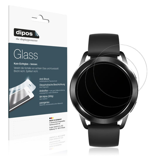 2x 9H Schutzfolie matt für Xiaomi Watch S3 Panzerfolie