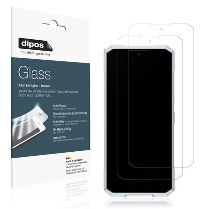 2x 9H Schutzfolie matt für Doogee Blade GT 5G Panzerfolie