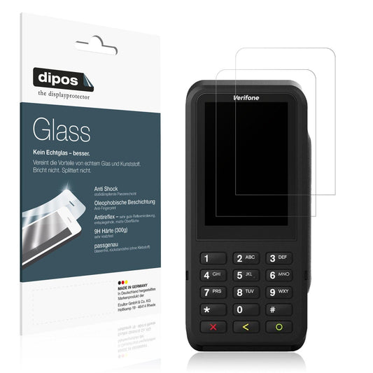 2x 9H Schutzfolie matt für Verifone P630 Panzerfolie