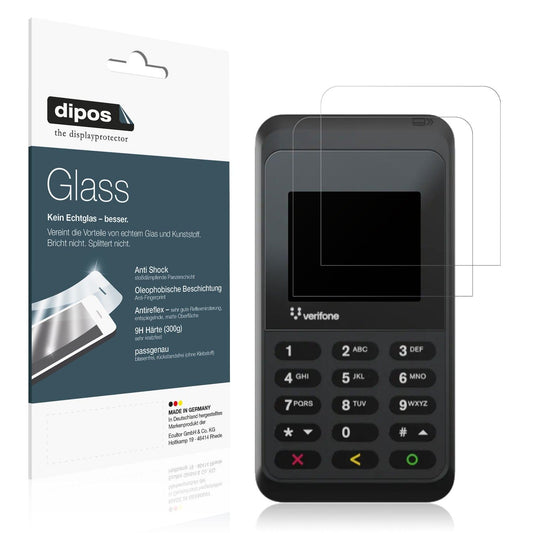2x 9H Schutzfolie matt für Verifone e235 Panzerfolie