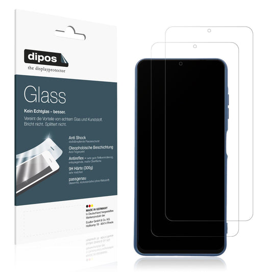 2x 9H Schutzfolie matt für Samsung Galaxy A06 Panzerfolie