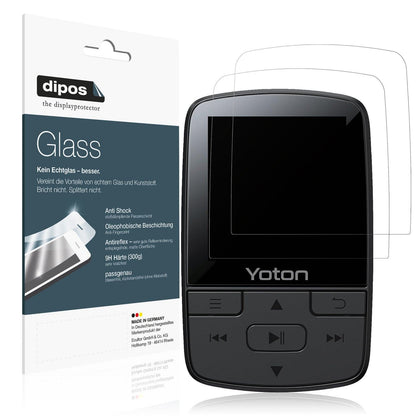 2x 9H Schutzfolie matt für YOTON YM03 MP3-Player Panzerfolie