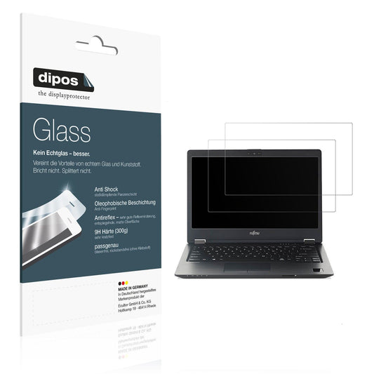 2x 9H Schutzfolie matt für Fujitsu Lifebook E756 15.6 Panzerfolie