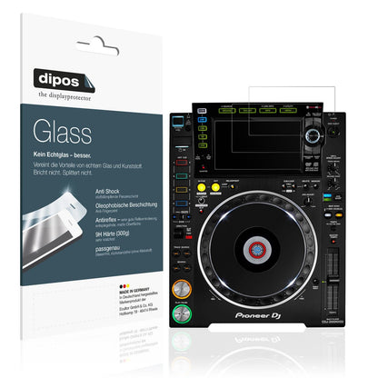 2x 9H Schutzfolie matt für Pioneer CDJ-2000NXS2 Display Panzerfolie