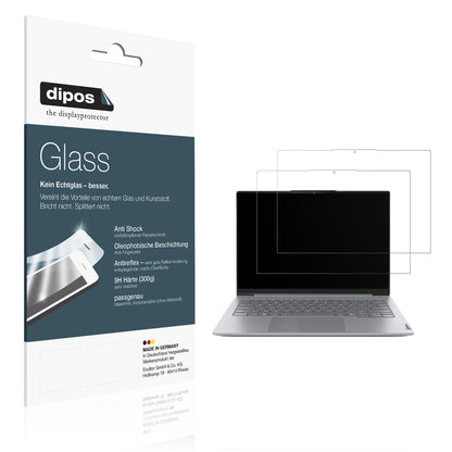 2x 9H Schutzfolie matt für Lenovo ThinkBook 14 Zoll Gen 8 Panzerfolie