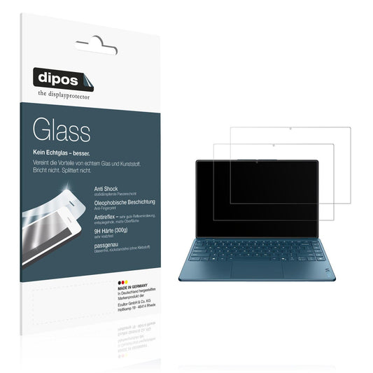 2x 9H Schutzfolie matt für Lenovo Yoga 9 2-in-1 14ILL10 14 Zoll Panzerfolie