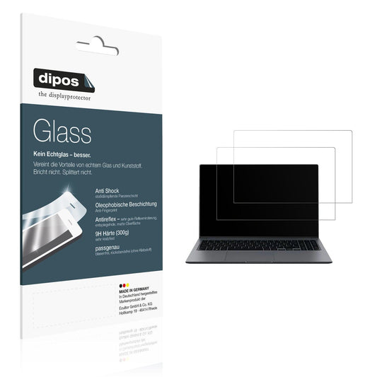 2x 9H Schutzfolie matt für Samsung Galaxy Book4 15.6 Zoll Panzerfolie