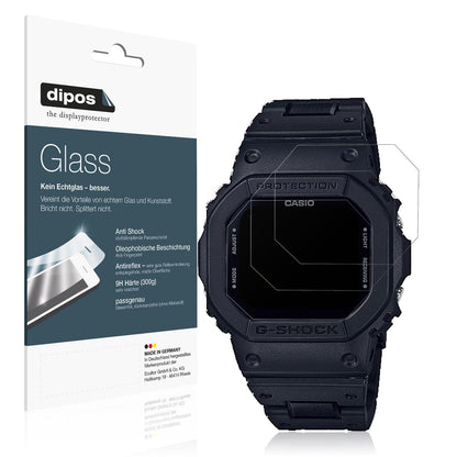 2x 9H Schutzfolie matt für Casio G-Shock GW-B5600BC-1B Panzerfolie