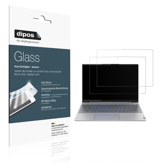 2x 9H Schutzfolie matt für Lenovo ThinkBook 13x Gen 2 13.3 Zoll Panzerfolie