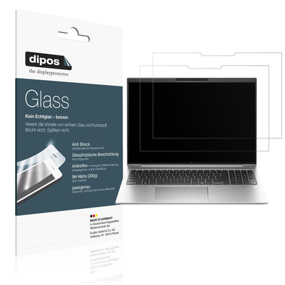 2x 9H Schutzfolie matt für HP EliteBook 860 G11 16 Zoll Panzerfolie