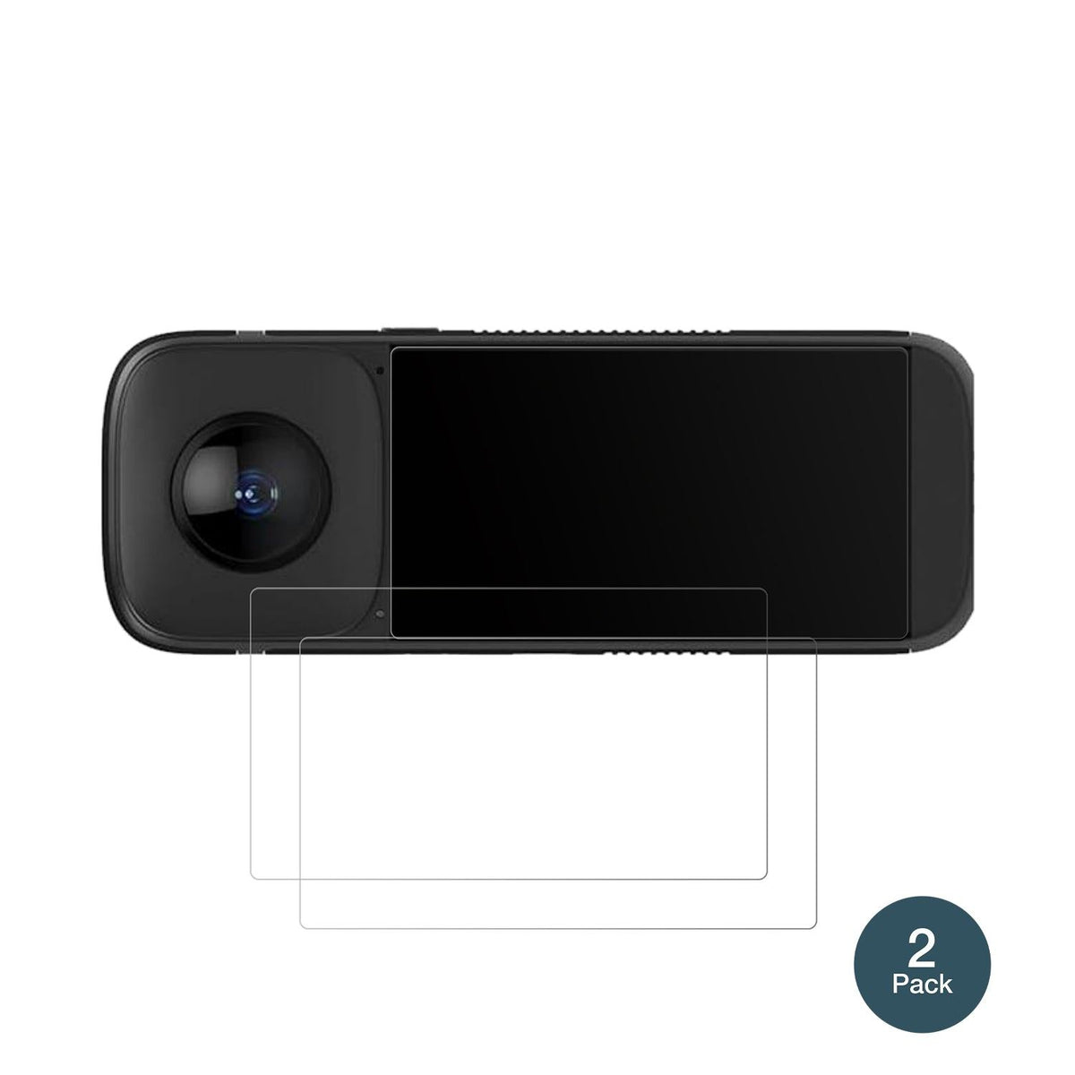 2x 9H Schutzfolie matt für PANOX V2 Actioncam P223 Panzerfolie