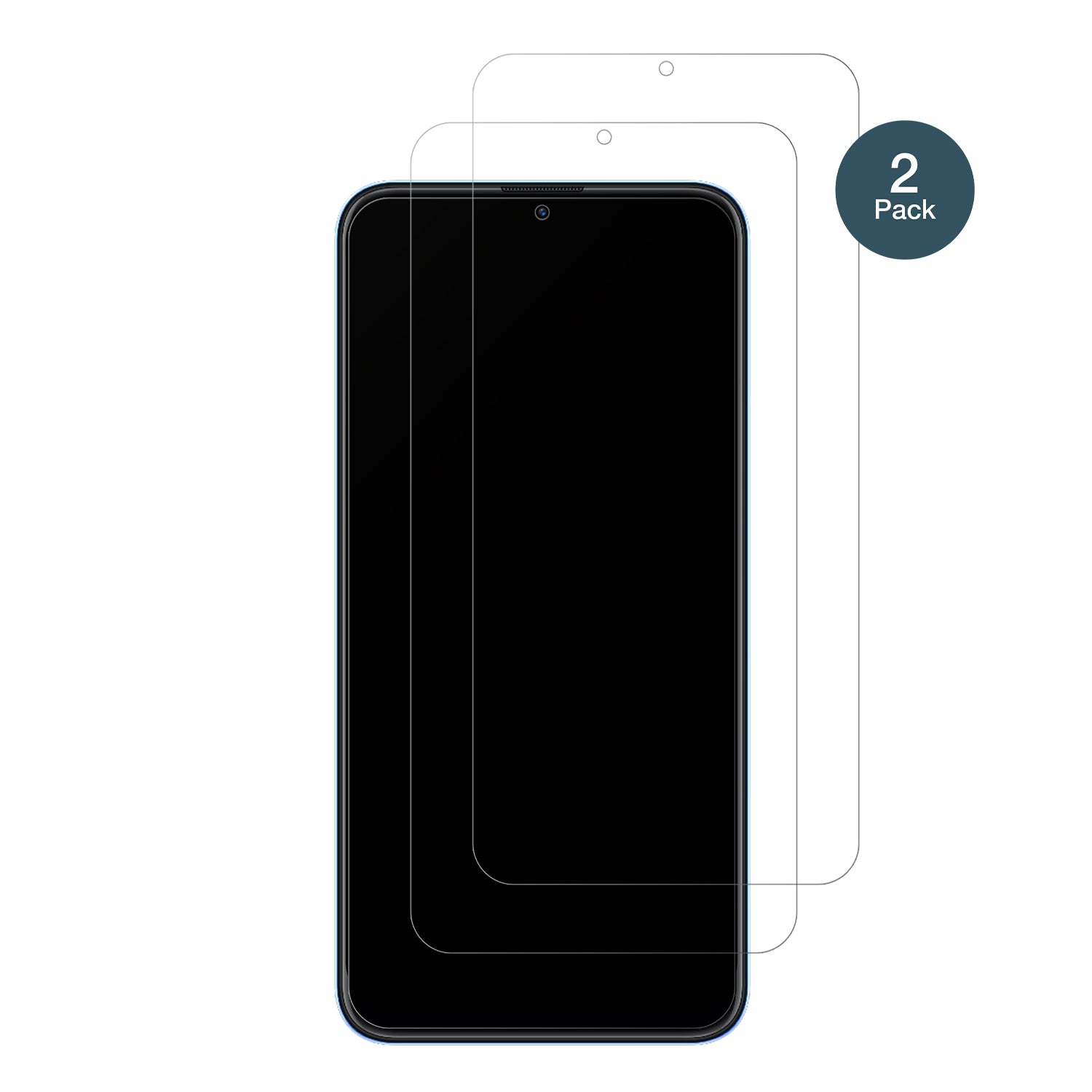 CoolpadCool 12A mit aufgebrachter dipos Panzerfolie, die lästige Fingerabdrücke minimiert