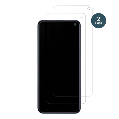 SamsungGalaxy F52 mit aufgebrachter dipos Panzerfolie, die lästige Fingerabdrücke minimiert