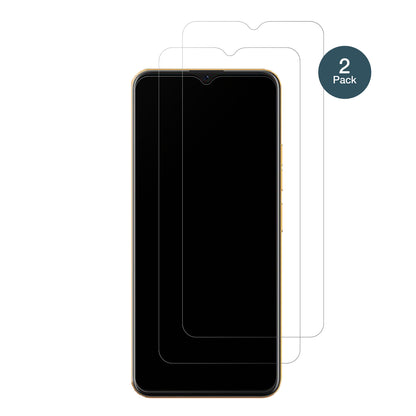 CoolpadCool 20 Pro mit aufgebrachter dipos Panzerfolie, die lästige Fingerabdrücke minimiert