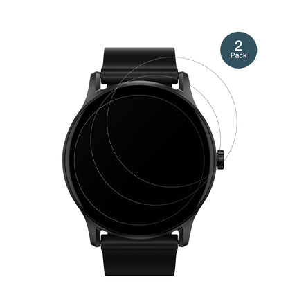 2x 9H Schutzfolie matt für Haylou GS Smartwatch Panzerfolie