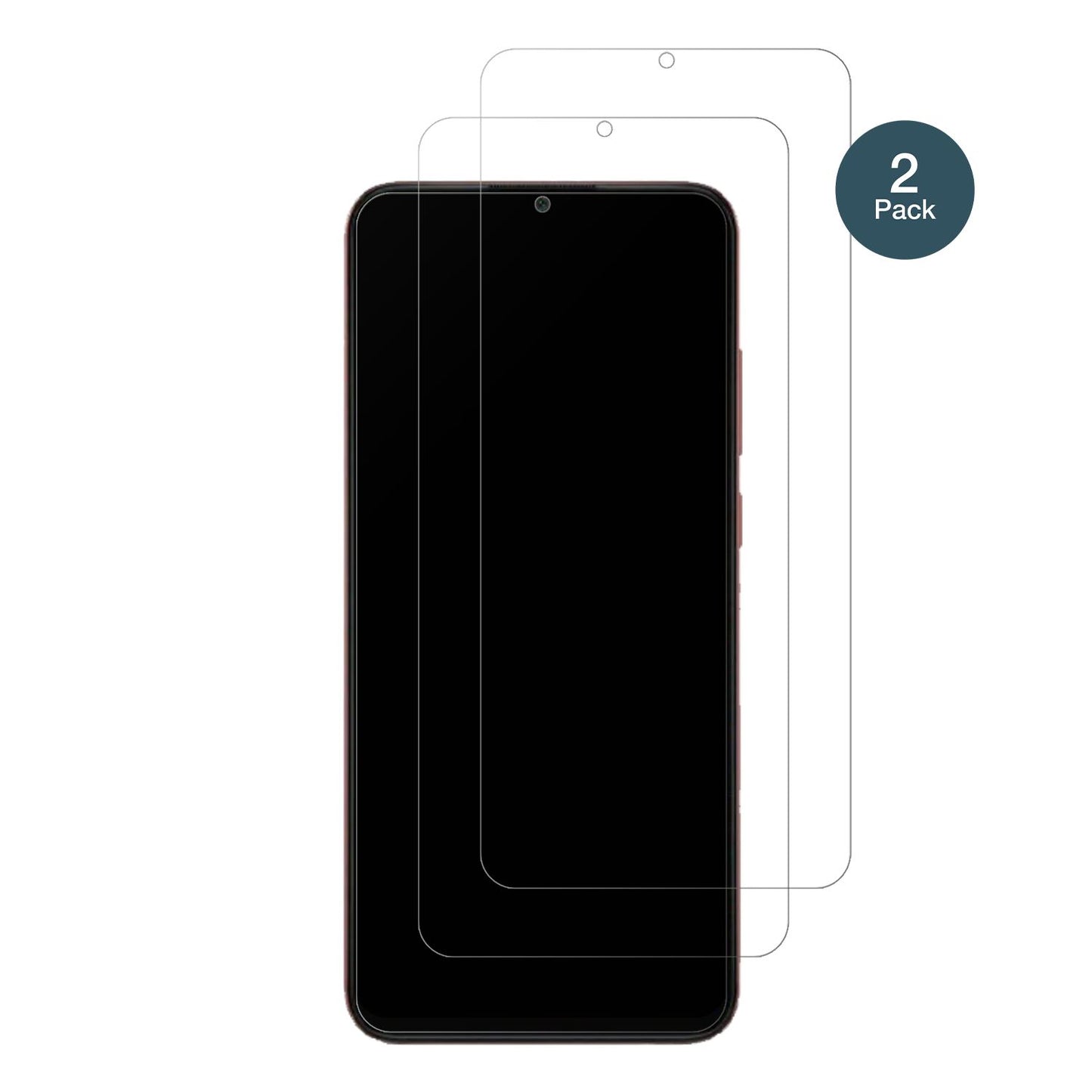 2x 9H Schutzfolie matt für Samsung Galaxy F04 Panzerfolie
