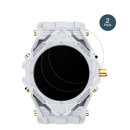 2x 9H Schutzfolie matt für Rogbid T.rex Smartwatch Panzerfolie