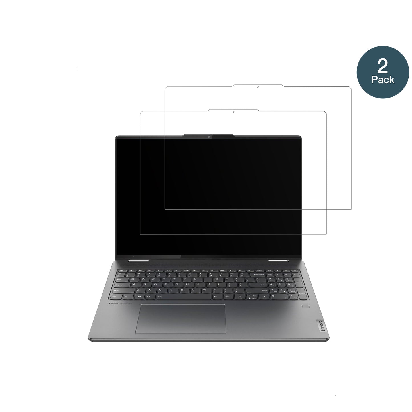 2x 9H Schutzfolie matt für Lenovo Yoga 7i Gen 10 14 Zoll Panzerfolie
