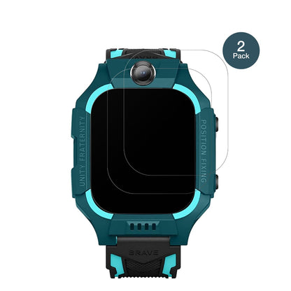 2x 9H Schutzfolie matt für xO Kids Smartwatch H100 Panzerfolie