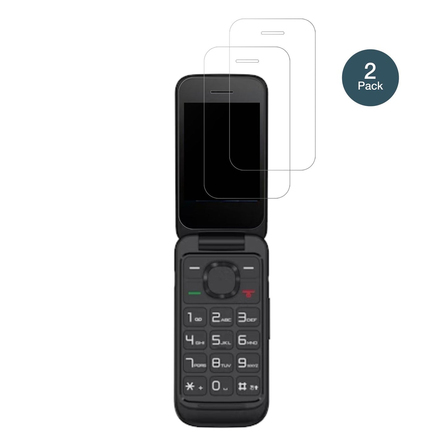 2x 9H Schutzfolie matt für TCL OneTouch 5023 Panzerfolie