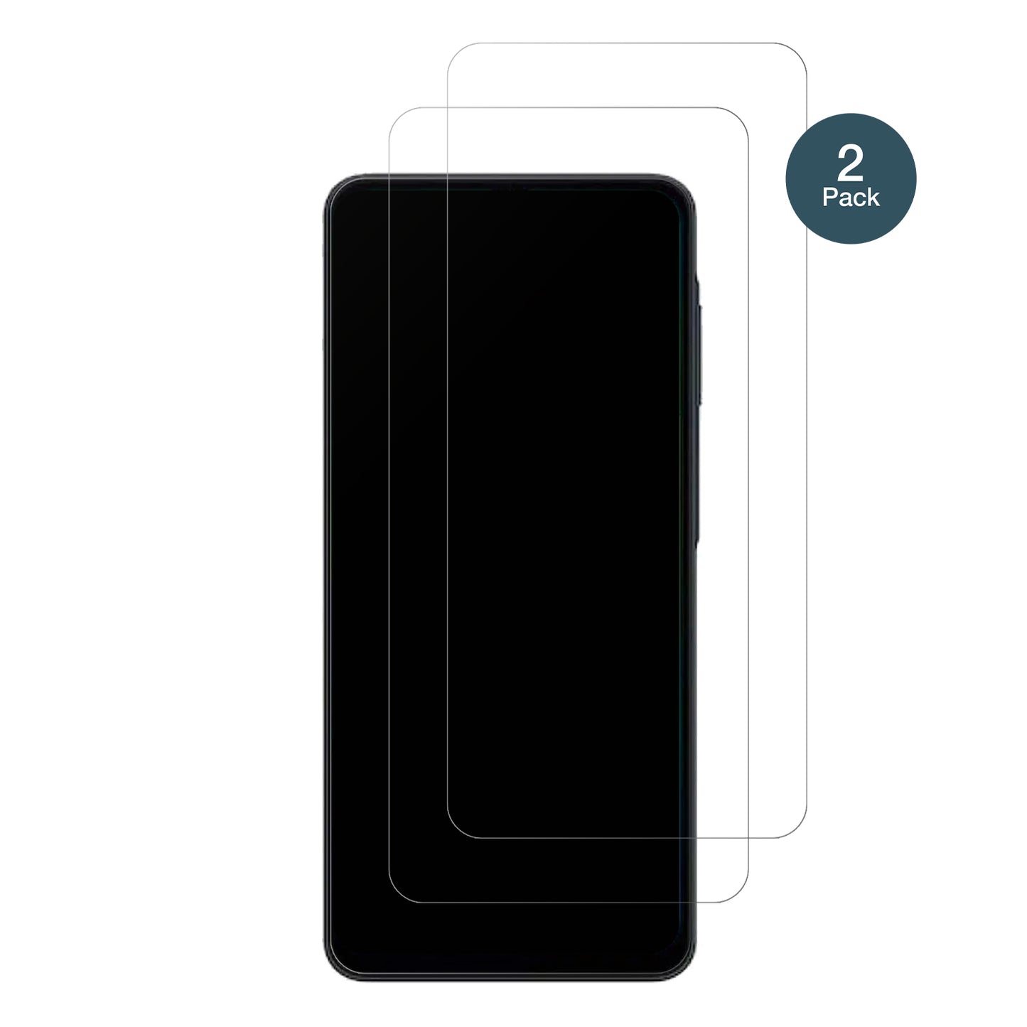 2x 9H Schutzfolie matt für Samsung Galaxy M07 Panzerfolie
