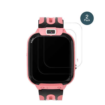 2x 9H Schutzfolie matt für Clleylise Kinder Smartwatch Panzerfolie