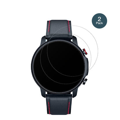 Motsfit1,32 Zoll Smartwatch mit aufgebrachter dipos Panzerfolie, die lästige Fingerabdrücke minimiert
