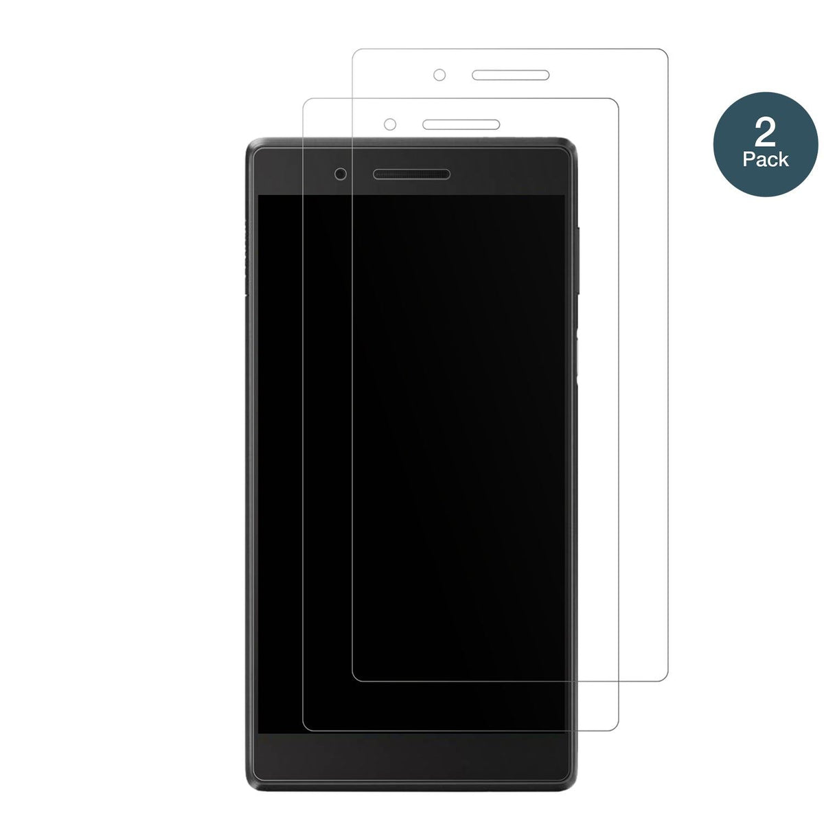 2x 9H Schutzfolie matt für Lenovo Tab 4 7 TB-7504X Panzerfolie