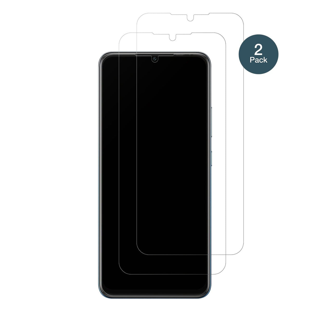 2x 9H Schutzfolie matt für Infinix Smart 7 Plus Panzerfolie