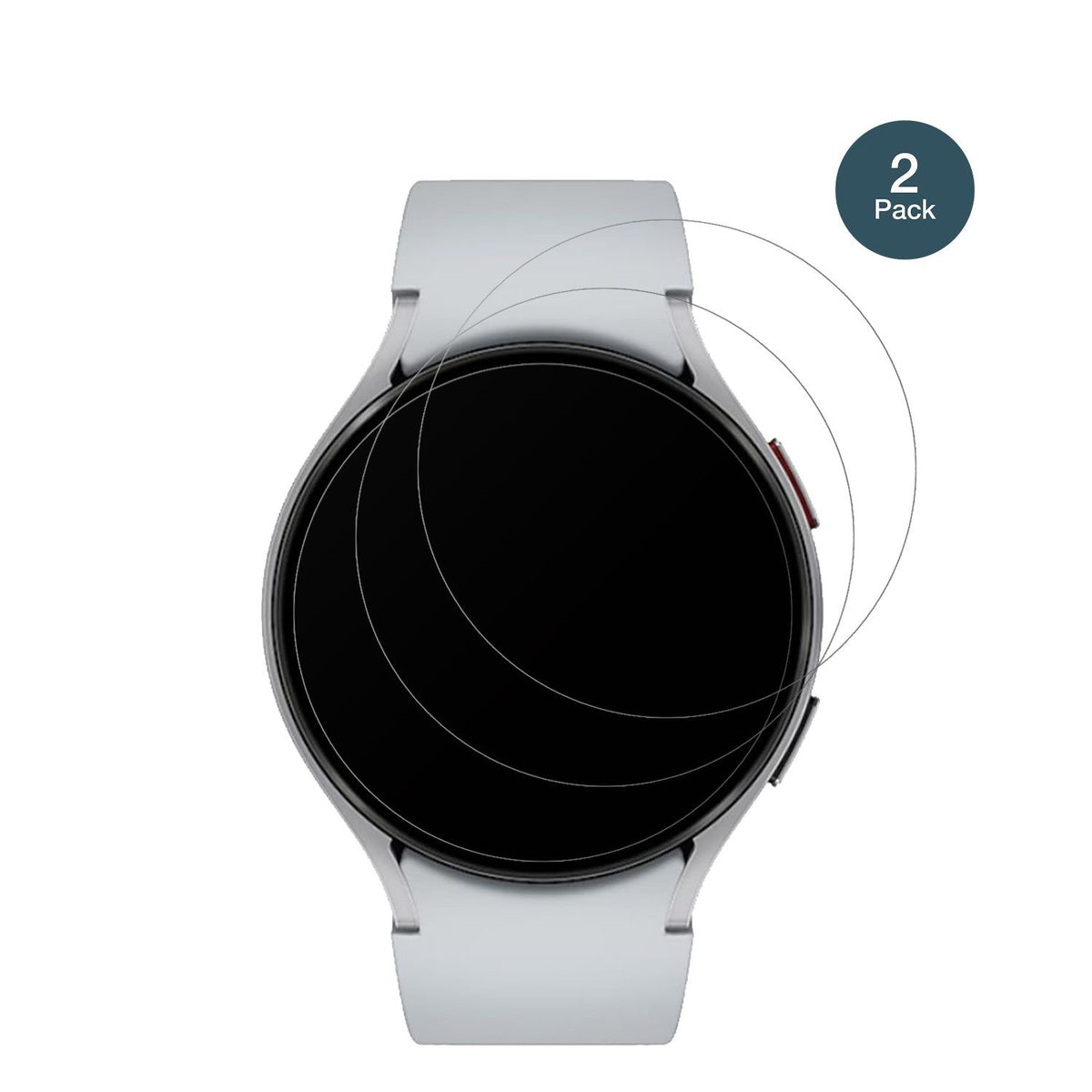 2x 9H Schutzfolie matt für Samsung Galaxy Watch 6 47mm Panzerfolie