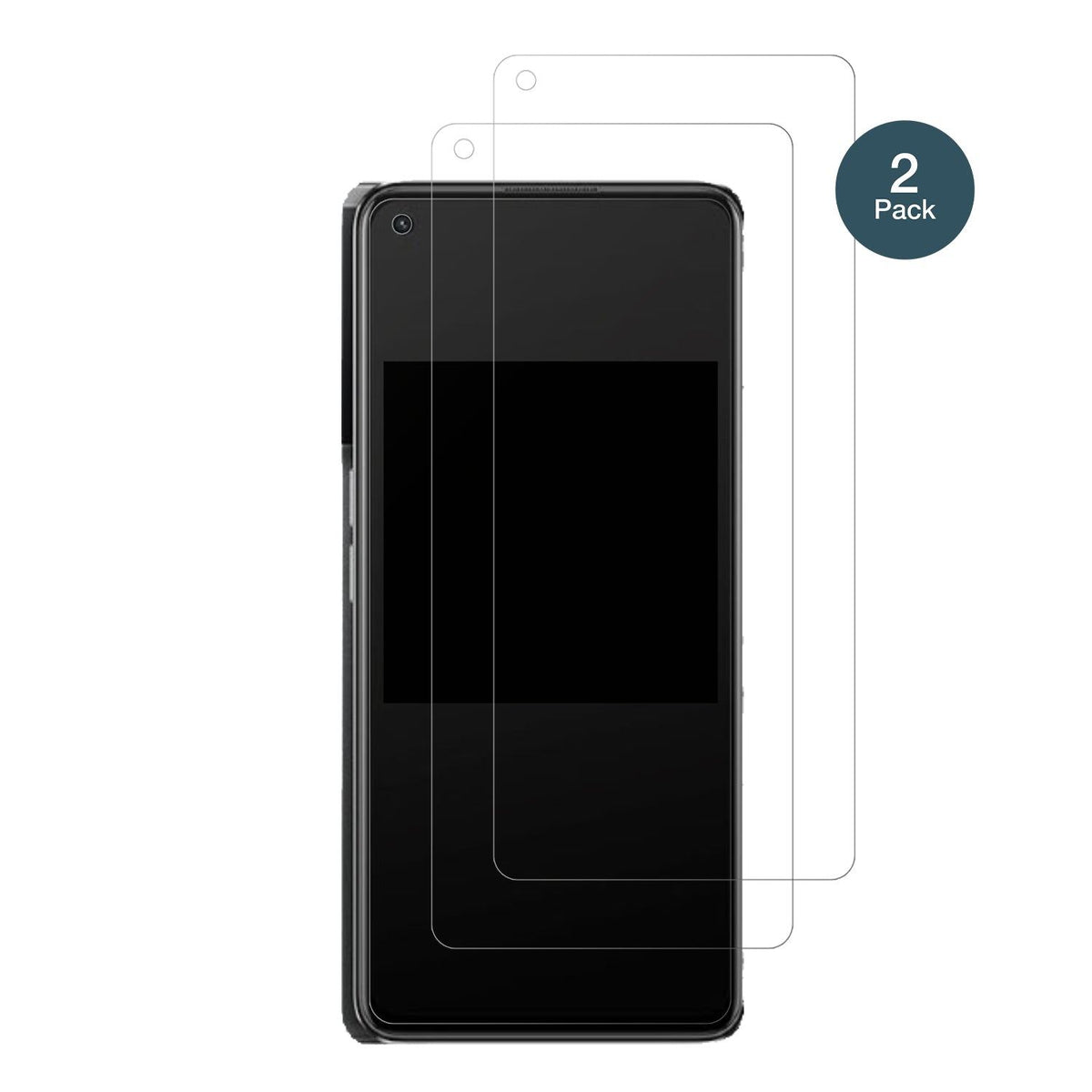 1x 9H Schutzfolie matt für Oppo K10 Pro Panzerfolie