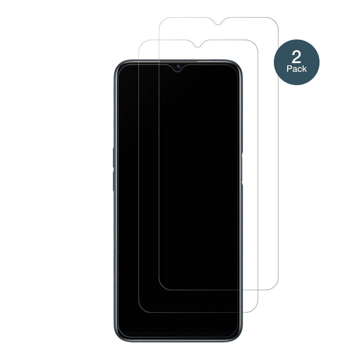 2x 9H Schutzfolie matt für Oppo A16S Panzerfolie
