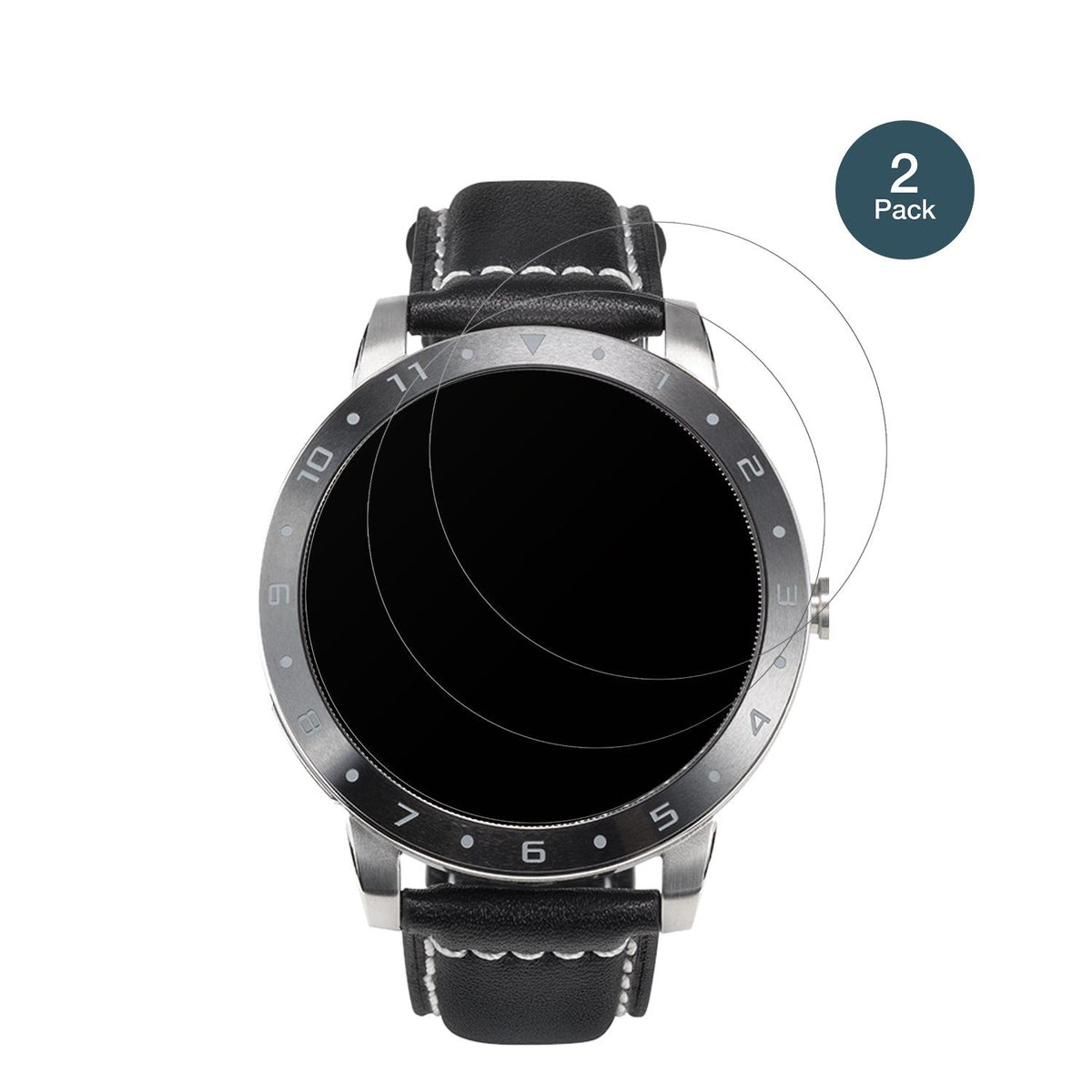 2x 9H Schutzfolie matt für Asus VivoWatch 5 Panzerfolie
