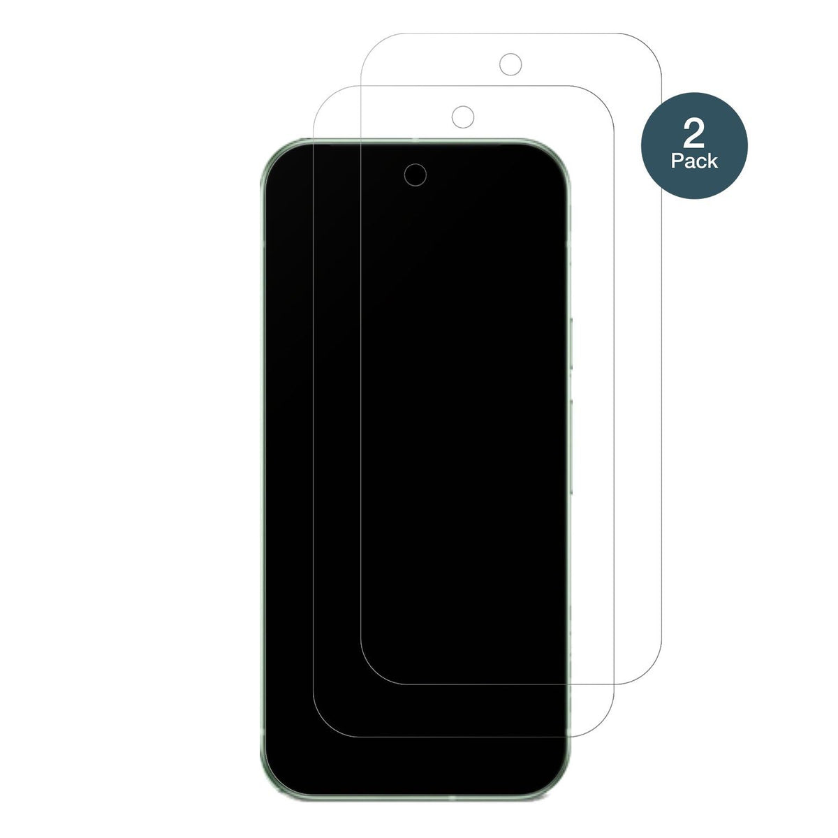 2x 9H Schutzfolie matt für Google Pixel 9 Panzerfolie