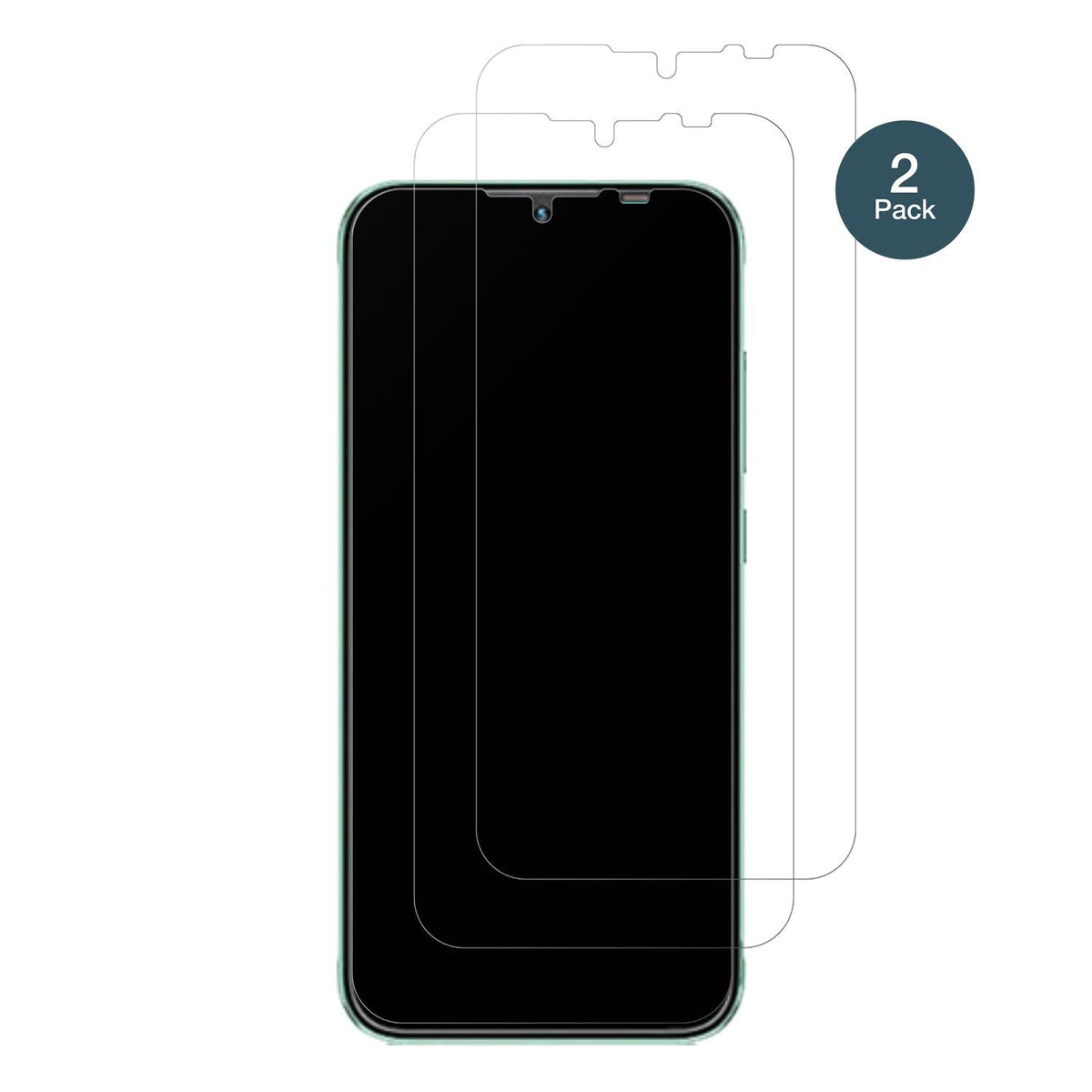 2x 9H Schutzfolie matt für Infinix Smart HD 2021 Panzerfolie