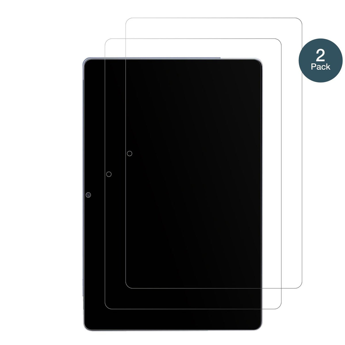 2x 9H Schutzfolie matt für FanyFish 13 Tablet Panzerfolie
