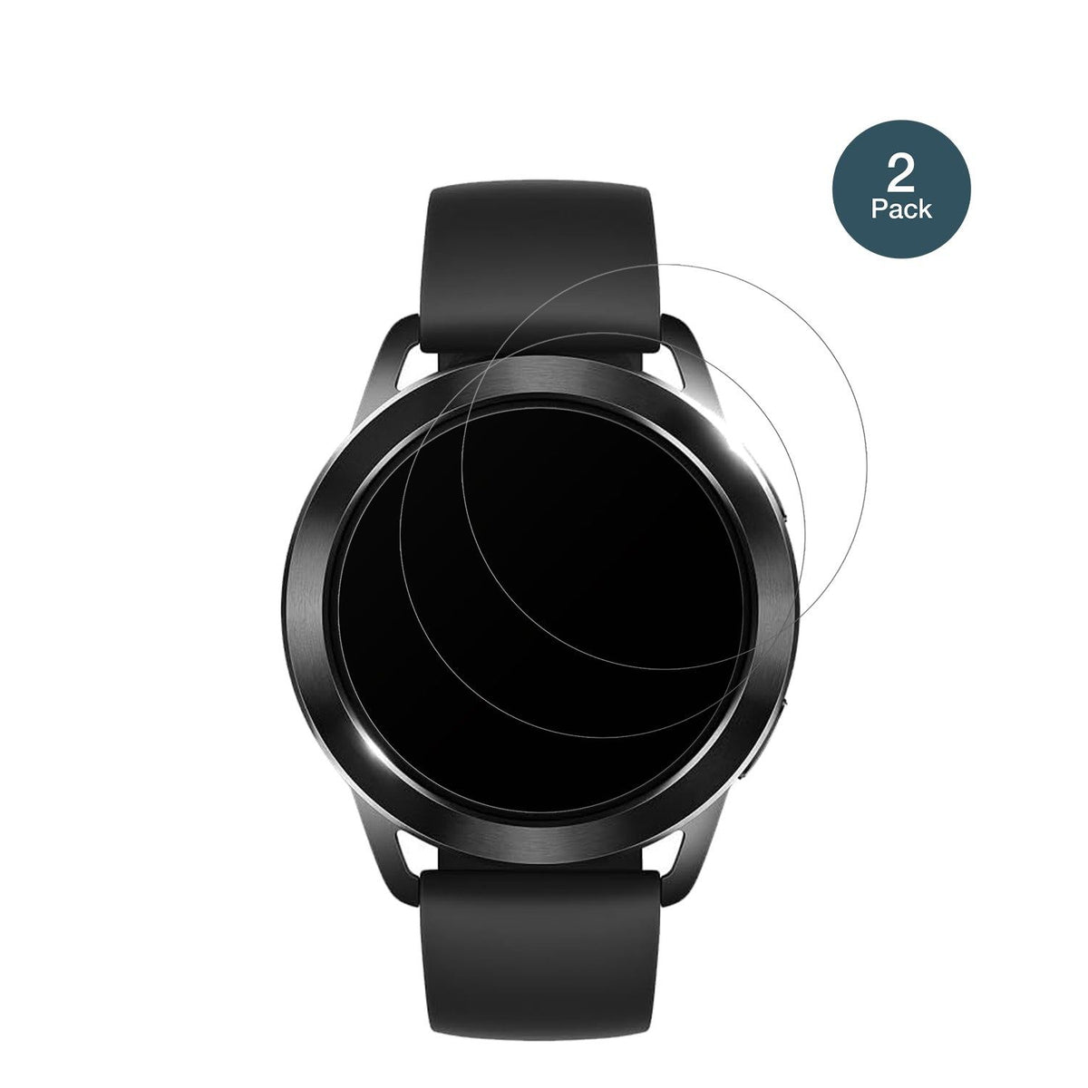 2x 9H Schutzfolie matt für Xiaomi Watch S3 Panzerfolie