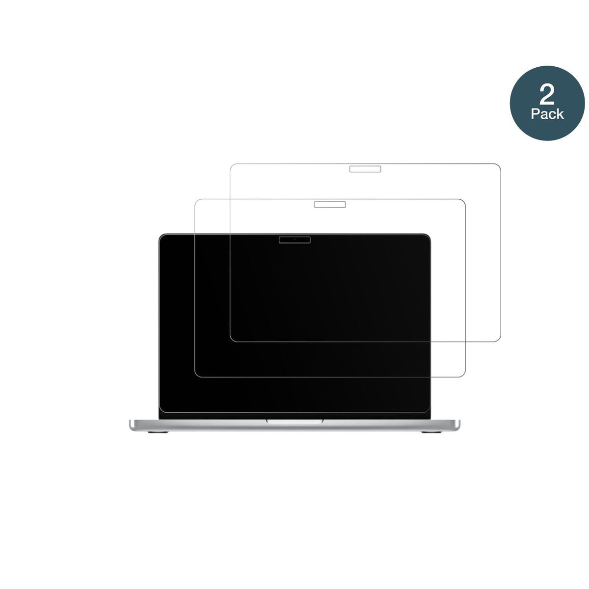 2x 9H Schutzfolie matt für MacBook Pro M4 14 Zoll 2024 Panzerfolie