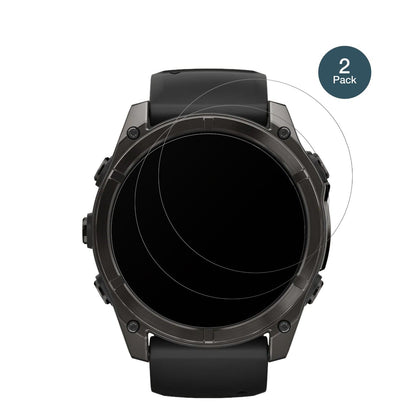 2x 9H Schutzfolie matt für Garmin Fenix 7x Pro 47mm Panzerfolie