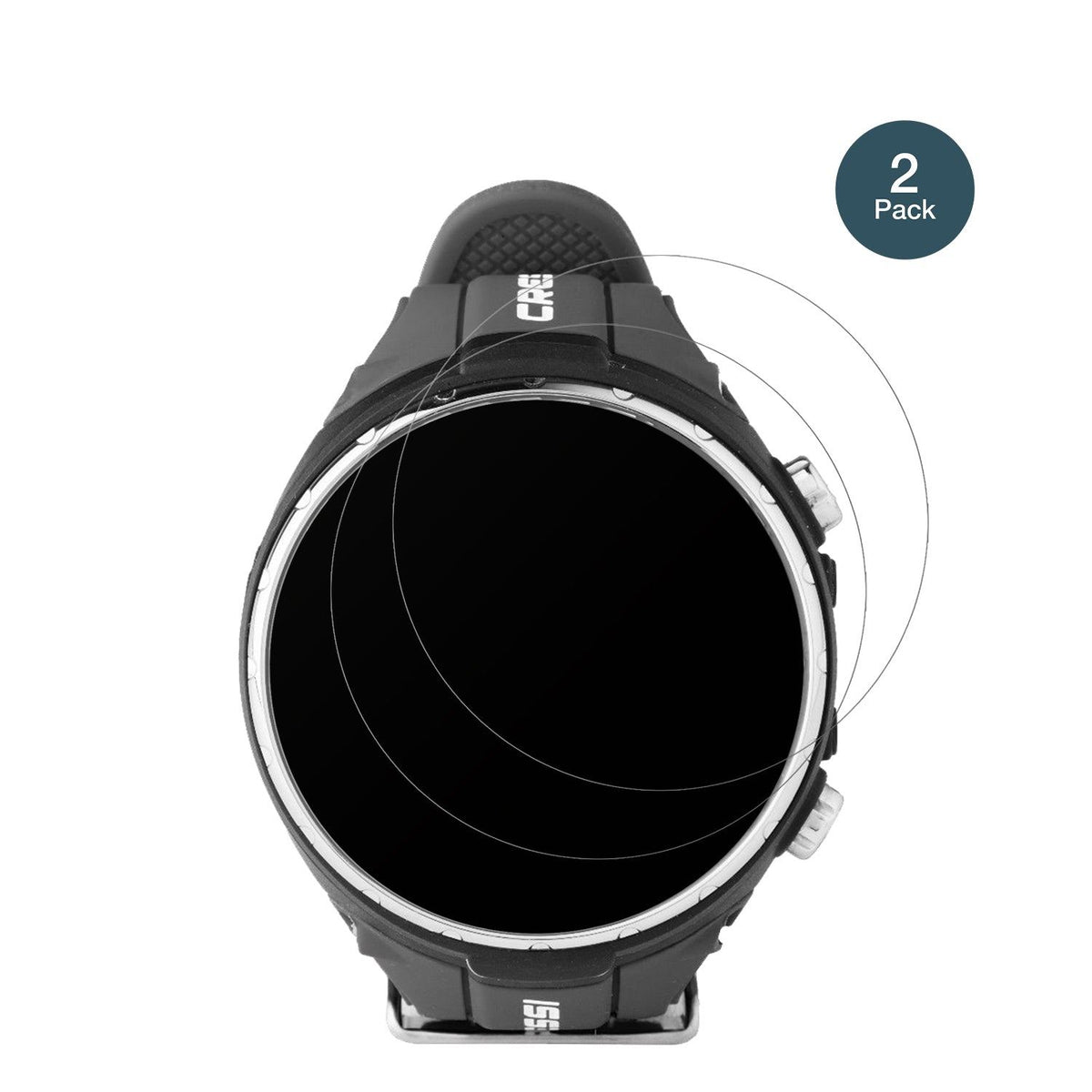 2x 9H Schutzfolie matt für Suunto D4F Tauchcomputer Panzerfolie