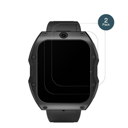 2x 9H Schutzfolie matt für Rogbid Model X Smartwatch Panzerfolie