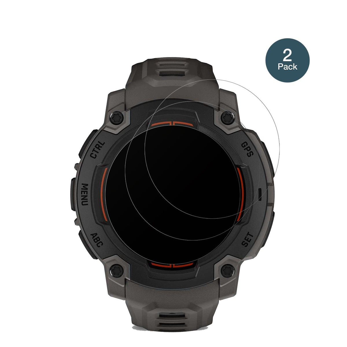 2x 9H Schutzfolie matt für Garmin Instinct E 40mm Panzerfolie