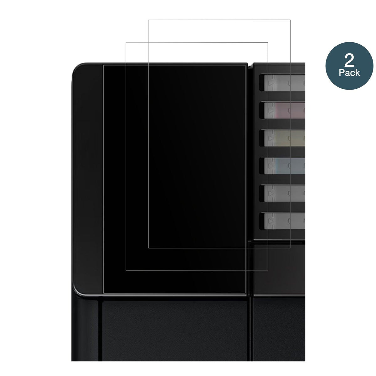 2x 9H Schutzfolie matt für Epson EcoTank ET-8550 Panzerfolie
