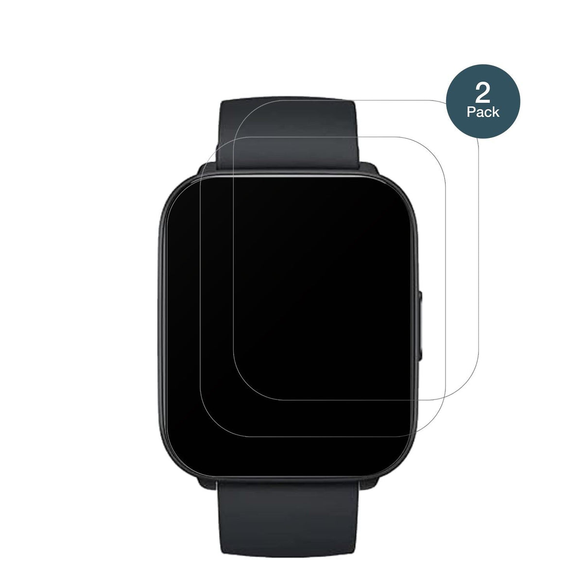 2x 9H Schutzfolie matt für Xiaomi Mibro Watch C2 Panzerfolie
