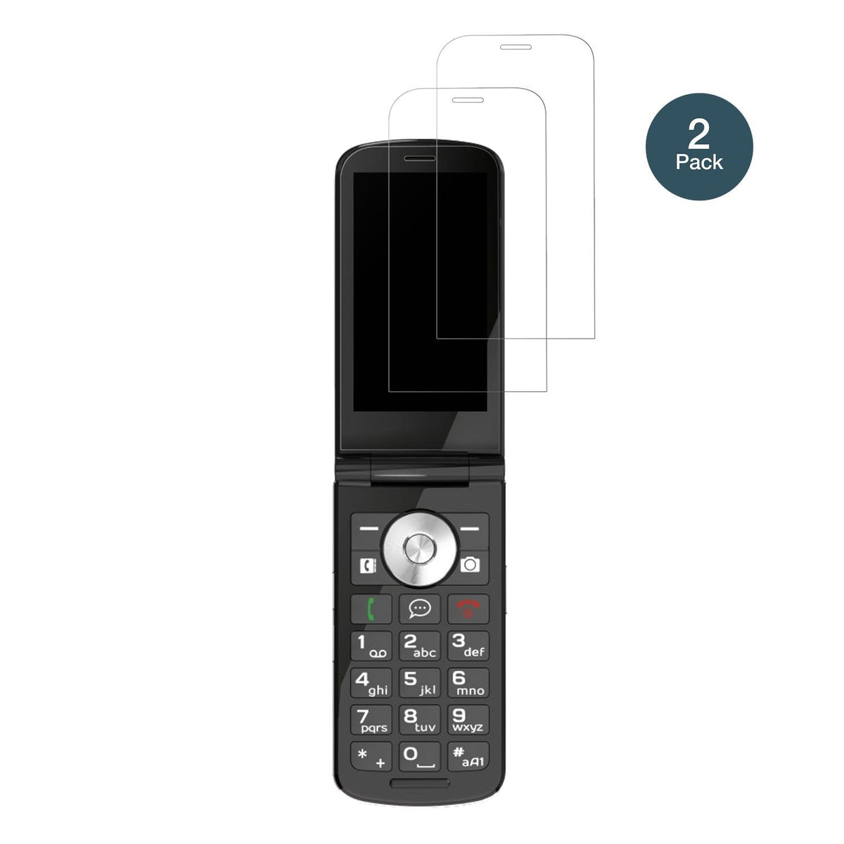 2x 9H Schutzfolie matt für Emporia TOUCHSMART 4G Panzerfolie