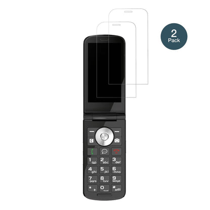 2x 9H Schutzfolie matt für Emporia TOUCHSMART 4G Panzerfolie