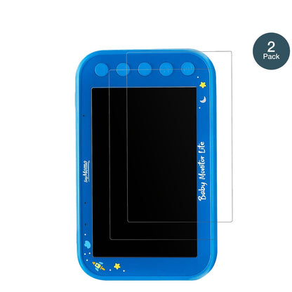 2x 9H Schutzfolie matt für SoyMomo Baby Monitor Lite Panzerfolie