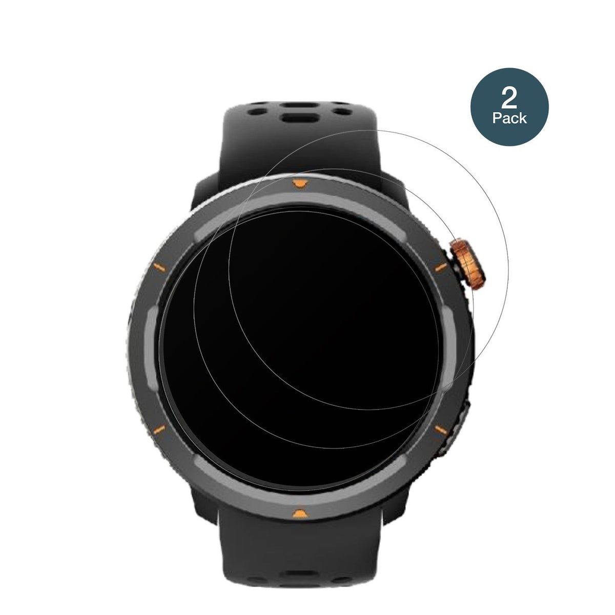2x 9H Schutzfolie matt für Hammer Watch 2 Lite Panzerfolie