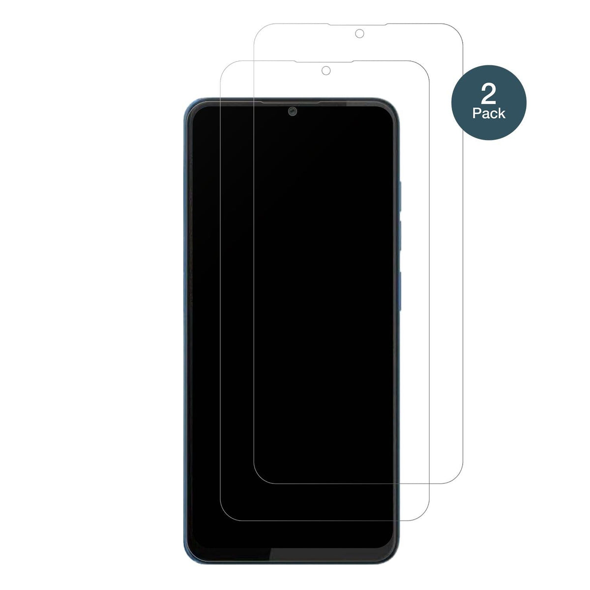 2x 9H Schutzfolie matt für HTC Wildfire E5 Plus Panzerfolie